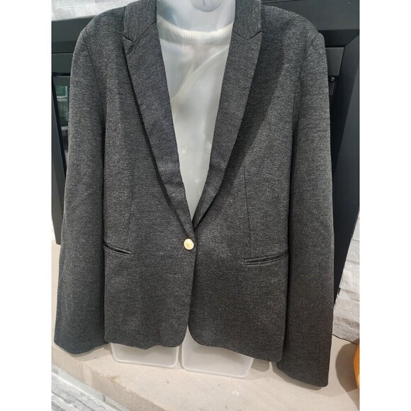 Philosophy Jackets & Blazers - Philosophy Republic Clothing Blazer Women’s XL Grey Professional Chic 1 Button